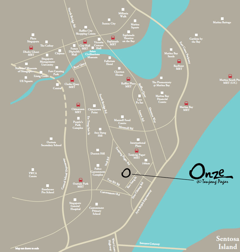 Onze Tanjong Pagar Location
