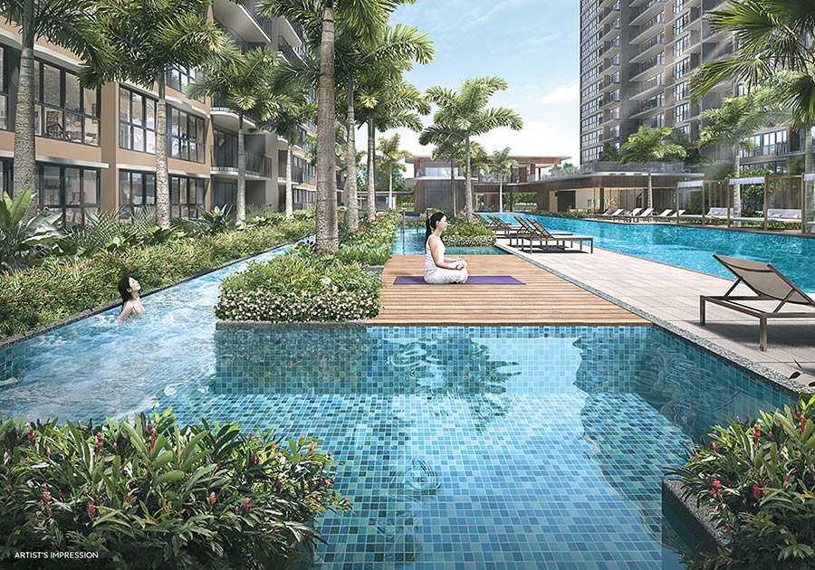 Hundred Palms Residences Condo Singapore Meditation Deck