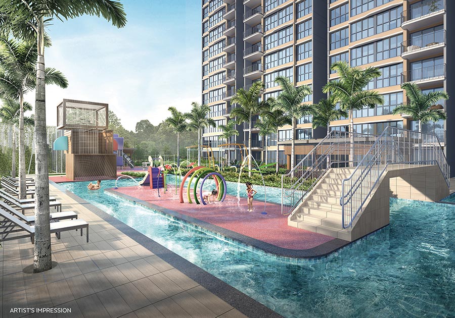 Hundred Palms Residences Condo Singapore Swimming Pool