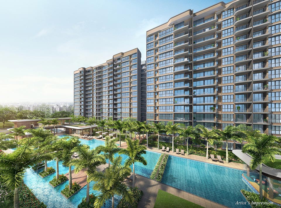 Hundred Palms Residences Condo Singapore Facade